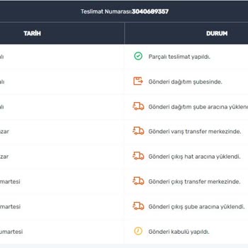 Tokat Merkez Sürat Kargo Topçam Şube