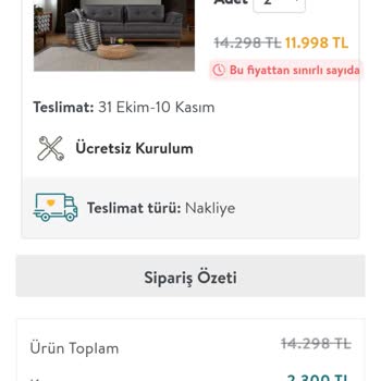Vivense Hediye Kuponu Kullanımı