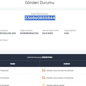 Sendeo Kargo Sistemde Kargo Nerede Gözükmüyor