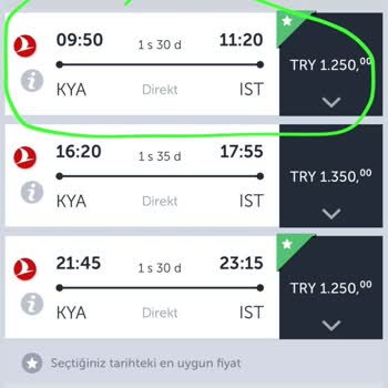 Enuygun Sitesi Fahiş Fiyat Uygulaması