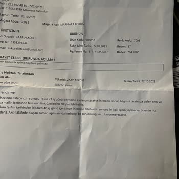 Hummel Ürün Değişimi Mağduriyet Ve İlgisiz