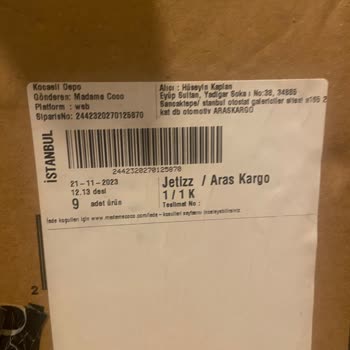 Madame Coco Sorumsuzluğu Ürünüm Ortada Yok