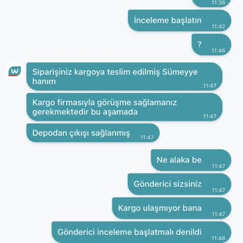 Watsons Siparişimi Bana Ulaştırmıyor Ve İnceleme Başlatmıyor
