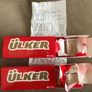 Bozuk Çıkan Ülker Çikolata