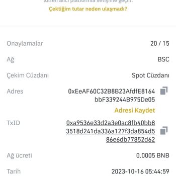 Binance Global İsteğim Dışında Paramı Başka Bir Hesaba Aktarmış.