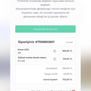 Babyrzgr (Instagram) Marka Beklentisi Karşılanmadı