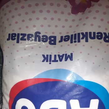 ABC Deterjan Deterjanımın İçinde Tahta Parçaları Çıktı