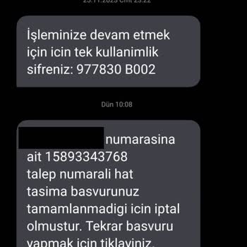 Turkcell Numara Taşıma Mağduriyeti