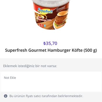 GetirÇarşı Ürünü Gördüğüm Fiyattan Satın Almak İstiyorum! Bu Benim Hakkım!