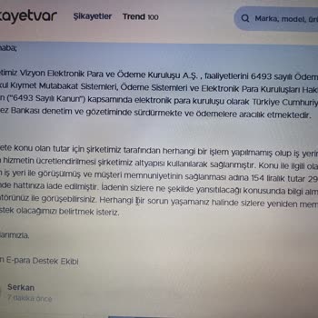 Vodafone Tarafından Yapılan Haksız Kazanç- Para İadesi