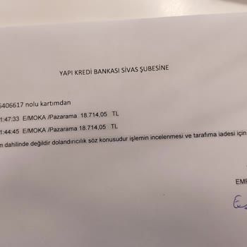 Pazarama Kartımdan Bilgim İşlem Yapılması