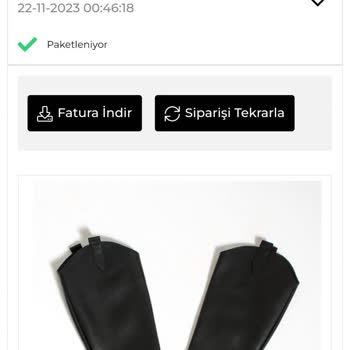 Gökçe Shoes Ödeme Alındı Hala Kargoya Verilmedi