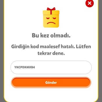 Eti Mutlu Kutu Kod Hatası!