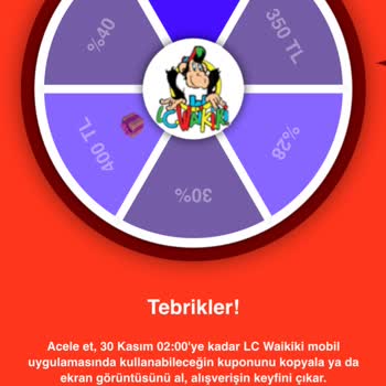 LCW  Kupon Kodu Kullanamıyorum!