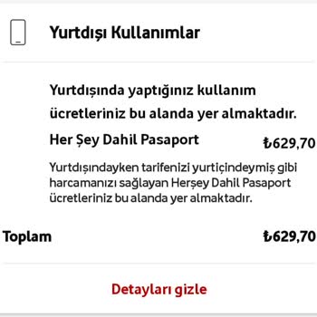Vodafone Fatura İade İşlemi