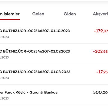 Akbank ÖKC Büt Hiz Ücr