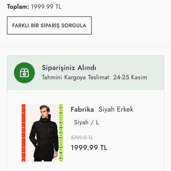 Boyner Ödediğim Ürünün Gelmemesi