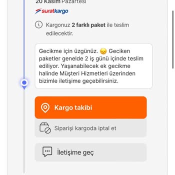 Hepsiburada Ürün Teslimatının Gerçekleşmemesi