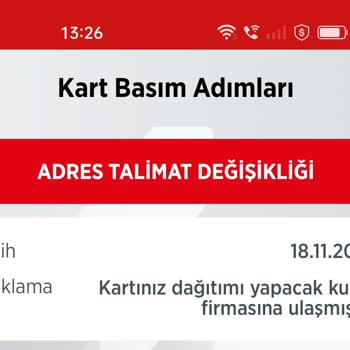 Ziraat Bankası Genç Kart Gelmedi AGT Kargo