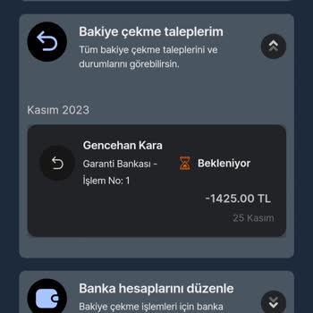 Epinyum Param Hesaba Gelmedi