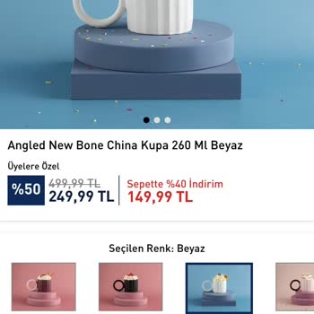English Home Kırık Hasarlı Ürün