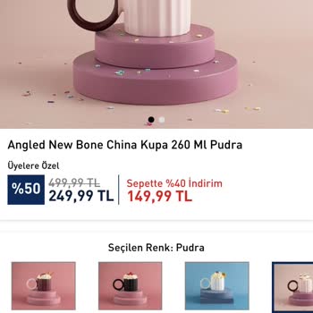 English Home Kırık Hasarlı Ürün