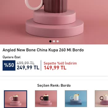 English Home Kırık Hasarlı Ürün