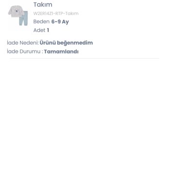 LCW İademi Kabul Etmedi