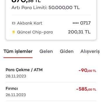 Akbank Troy Bankamatik Kartı İle Akaryakıt Alışveriş Kampanyası Mağduriyeti
