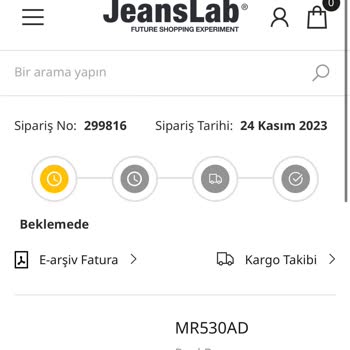 Jeanslab Müşteri Hizmetlerine Ulaşamıyorum Ve Ürünüm Teslim Edilmedi