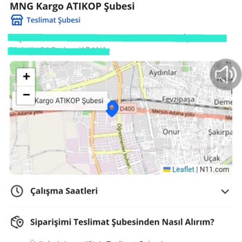 N11 Alışveriş Pişmanlığı, Kargom Başka Yere Gönderilmiş