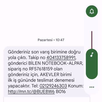 MNG Kargo Ürünümü Teslim Etmeme