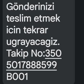 Kuryenet Kargo Teslimat Sorunu