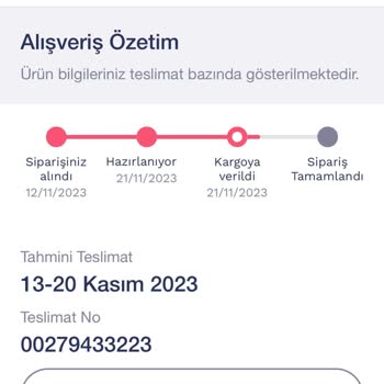 Kargoist Firmasının Gecikmeleri Ve İletişime Geçememek
