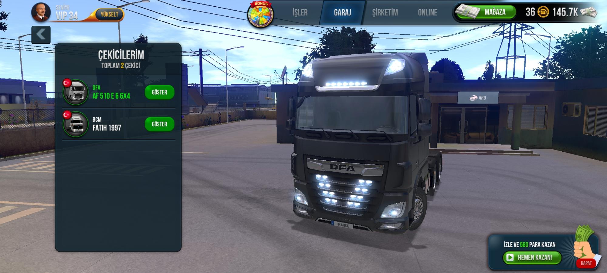 Truck Simulator Ultimate Araçlarım, Paralarım Silinmiş - Şikayetvar