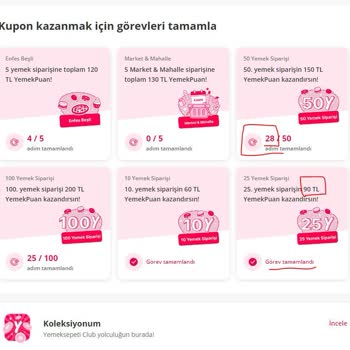 Yemeksepeti Sorunlu Bir Uygulama, Kazandırdığı Kuponları Vermiyor