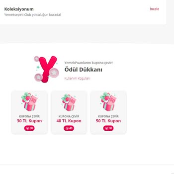 Yemeksepeti Sorunlu Bir Uygulama, Kazandırdığı Kuponları Vermiyor
