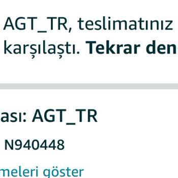 AGT Kurye Teslimat Problemi Ve Bilgi Eksikliği