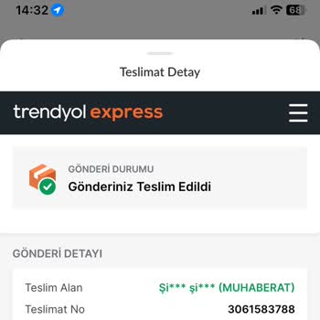 Trendyol Express Ürünümü Başkasına Teslim Etmişler