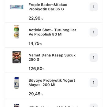 Migros Sanal Market Eksik Ürün