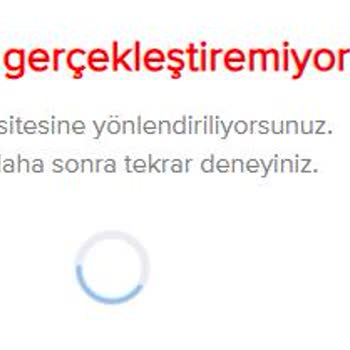 Nays İşleminizi Gerçekleştirilemiyor Hatası