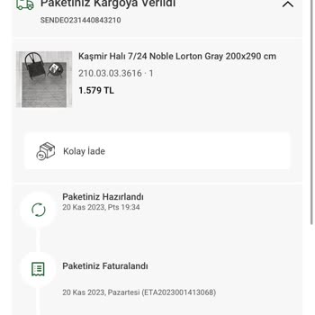 Sendeo 10 Gündür Dağıtımda Olan Kargo