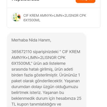Hepsiburada Hatasını Kabul Etmiyor, Ürünümü Göndermiyor