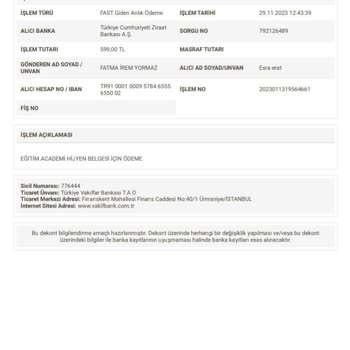 Eğitim Academy Eğitim. Academy Şikayet Bildir