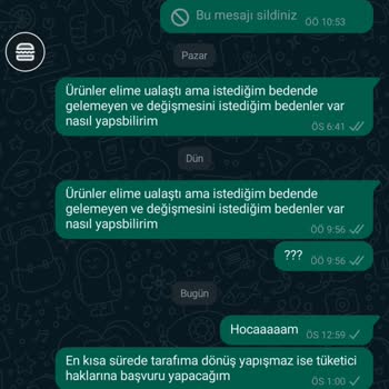 David&Gerenzo İade Ve Değişim