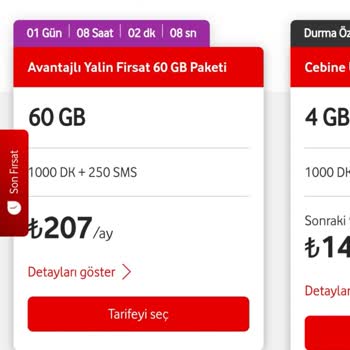 Vodafone Online İşlem Ve Müşteri Hizmetleri