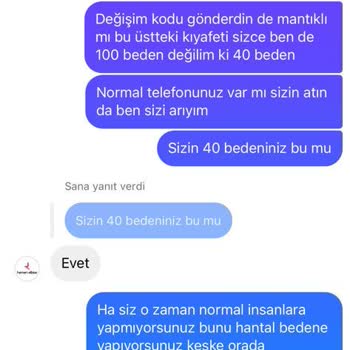HemenElbise Alakasız Ürün Gönderildi Kalitesiz