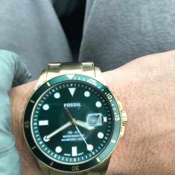 Fossil Marka Saatim Su Geçiriyor