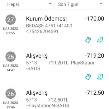 PlayStation Türkiye Kartımdan Habersiz Çekim
