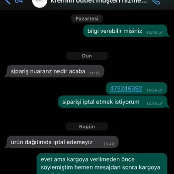 Kremlinco Ayakkabı Siparişi